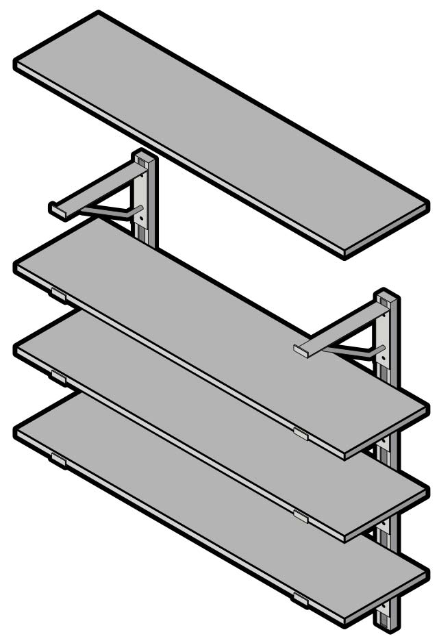 Laboratory Shelving from Teclab