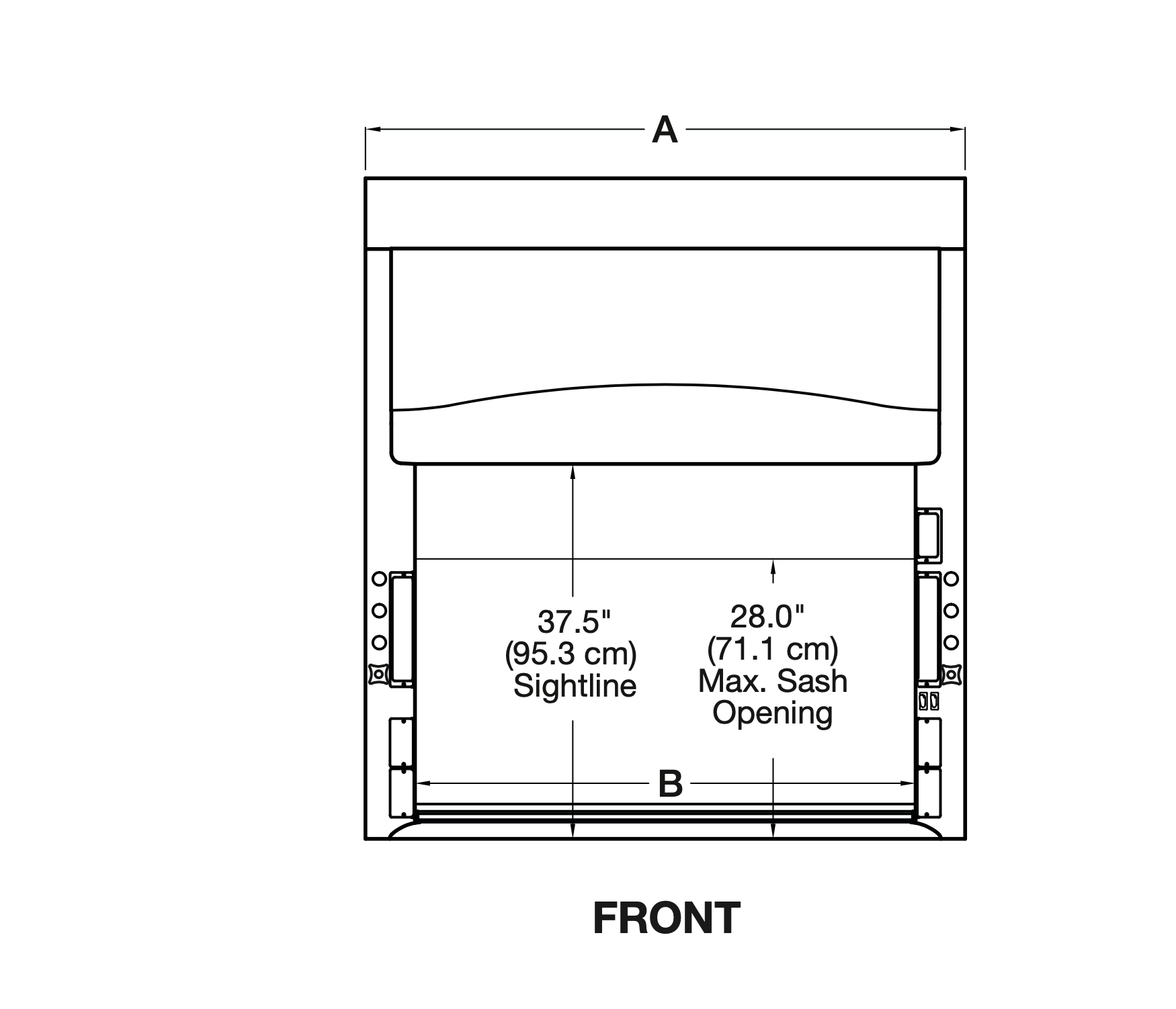 Fume Hood - Front View