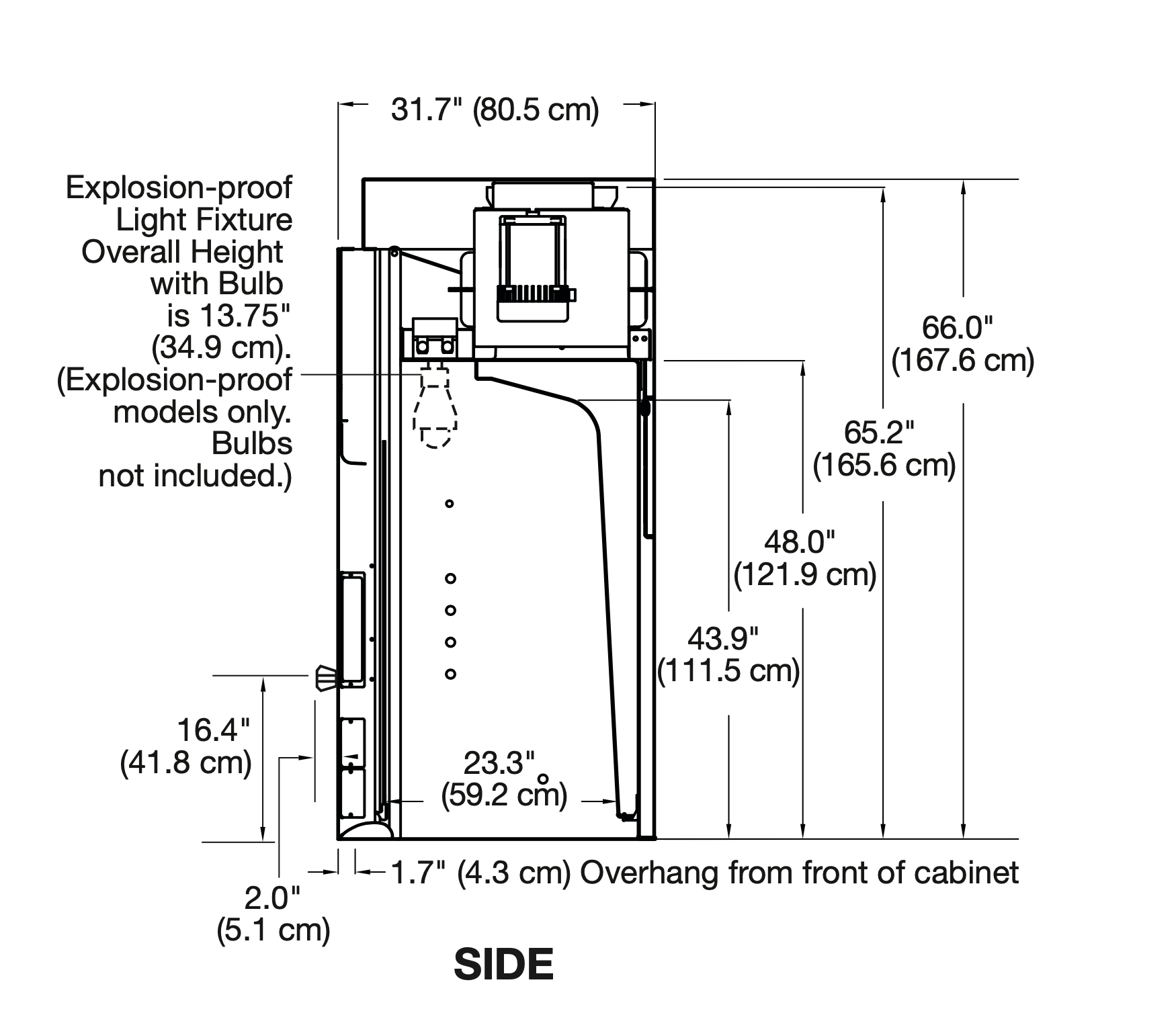 Fume Hood - Side View