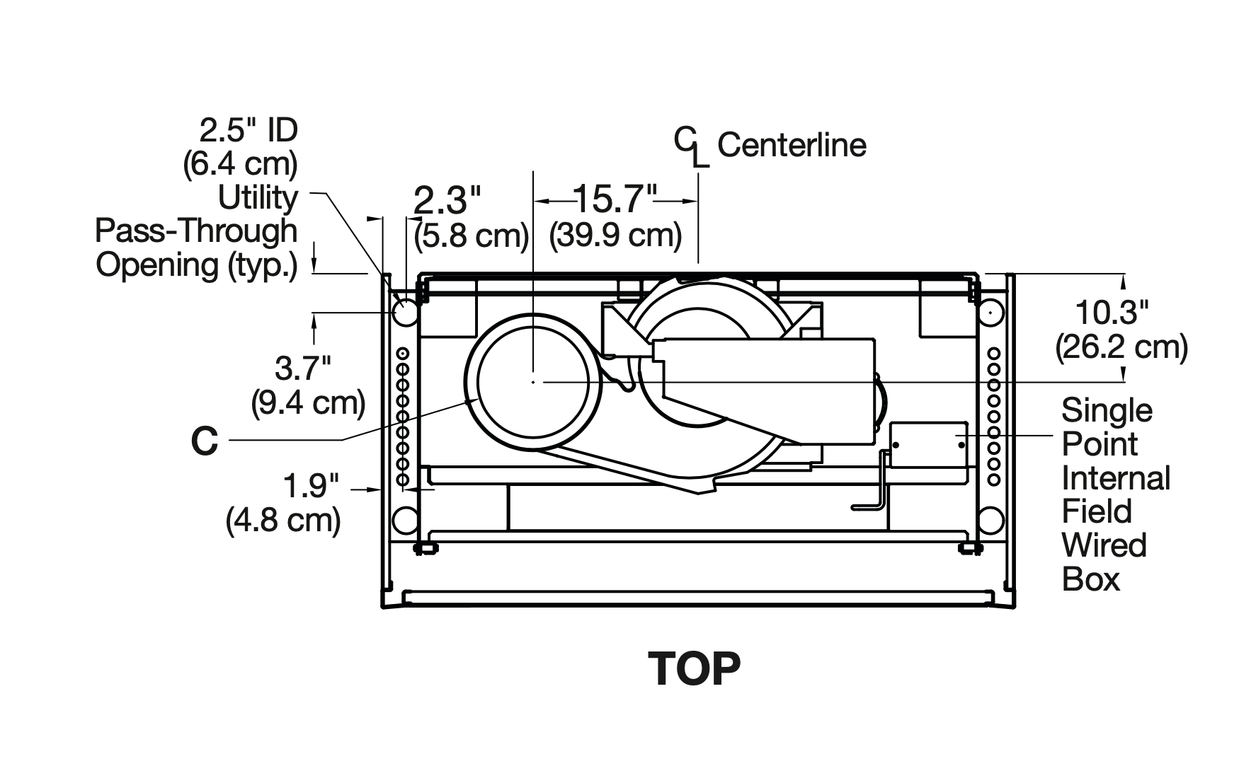 Fume Hood - Top View