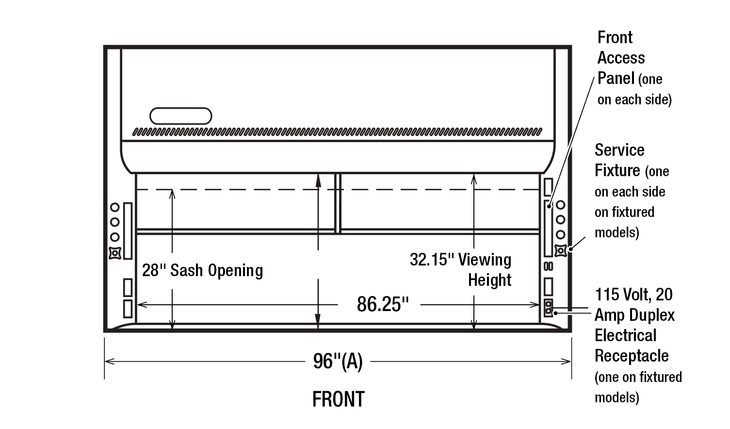 Laboratory Fume Hoods for use with Remote Blower