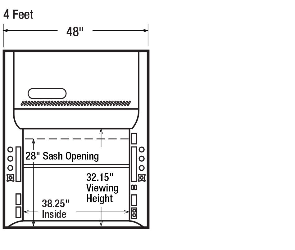laboratory fume hoods for use with remote blower fume hood sashes