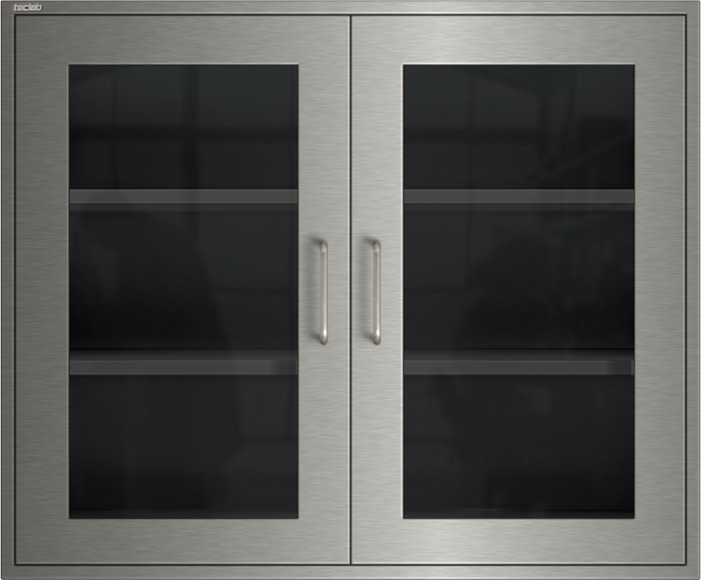 Teclab Stainless Steel Wall Cabinets